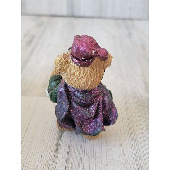 Teddy bear Halloween figure skeleton costume glitter home decor - Picture 4 of 6